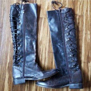 Free People leather boots EXCELLENT condition